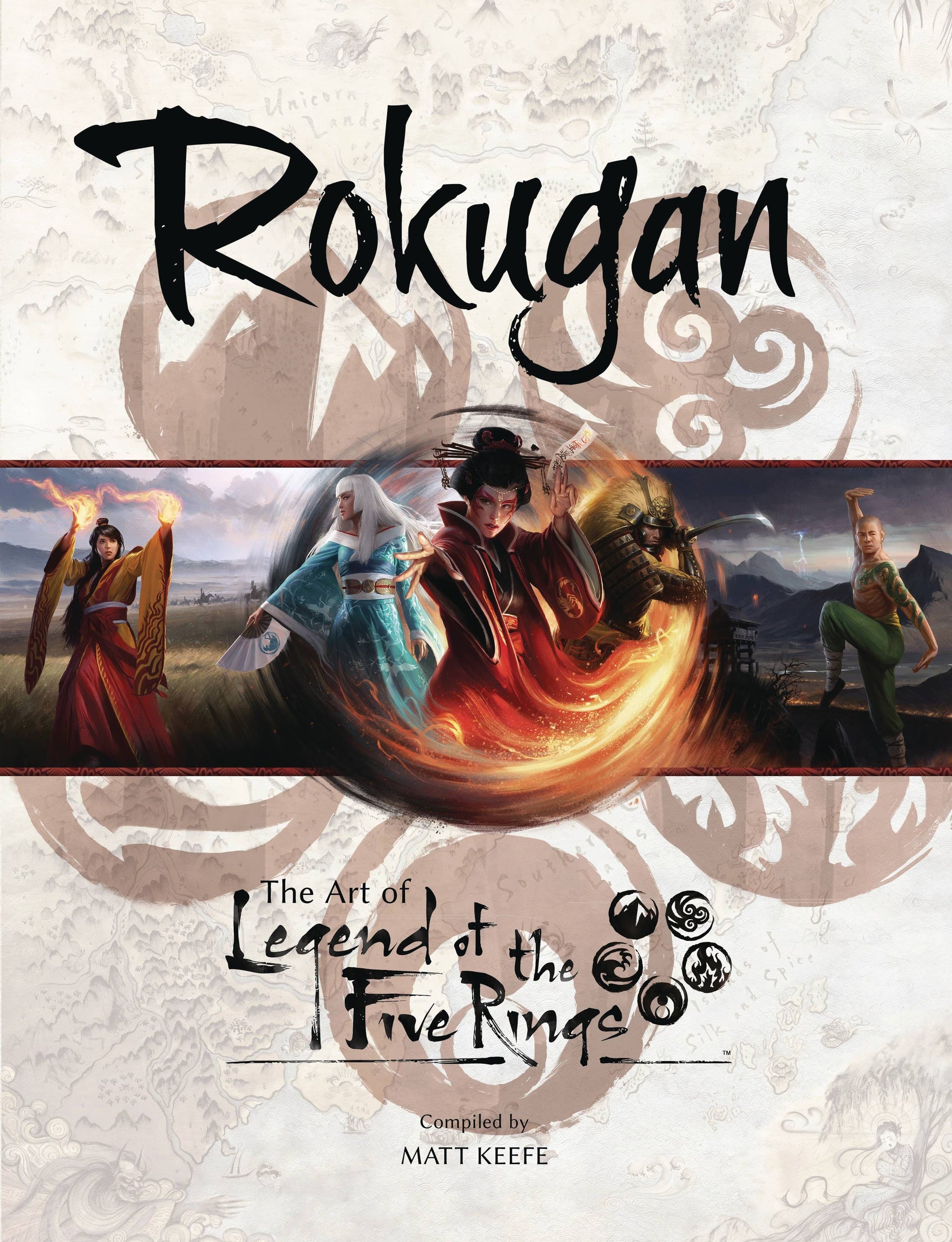 Aconyte Books ROKUGAN ART OF LEGEND OF THE FIVE RINGS HC 9781839081927 AUG221061