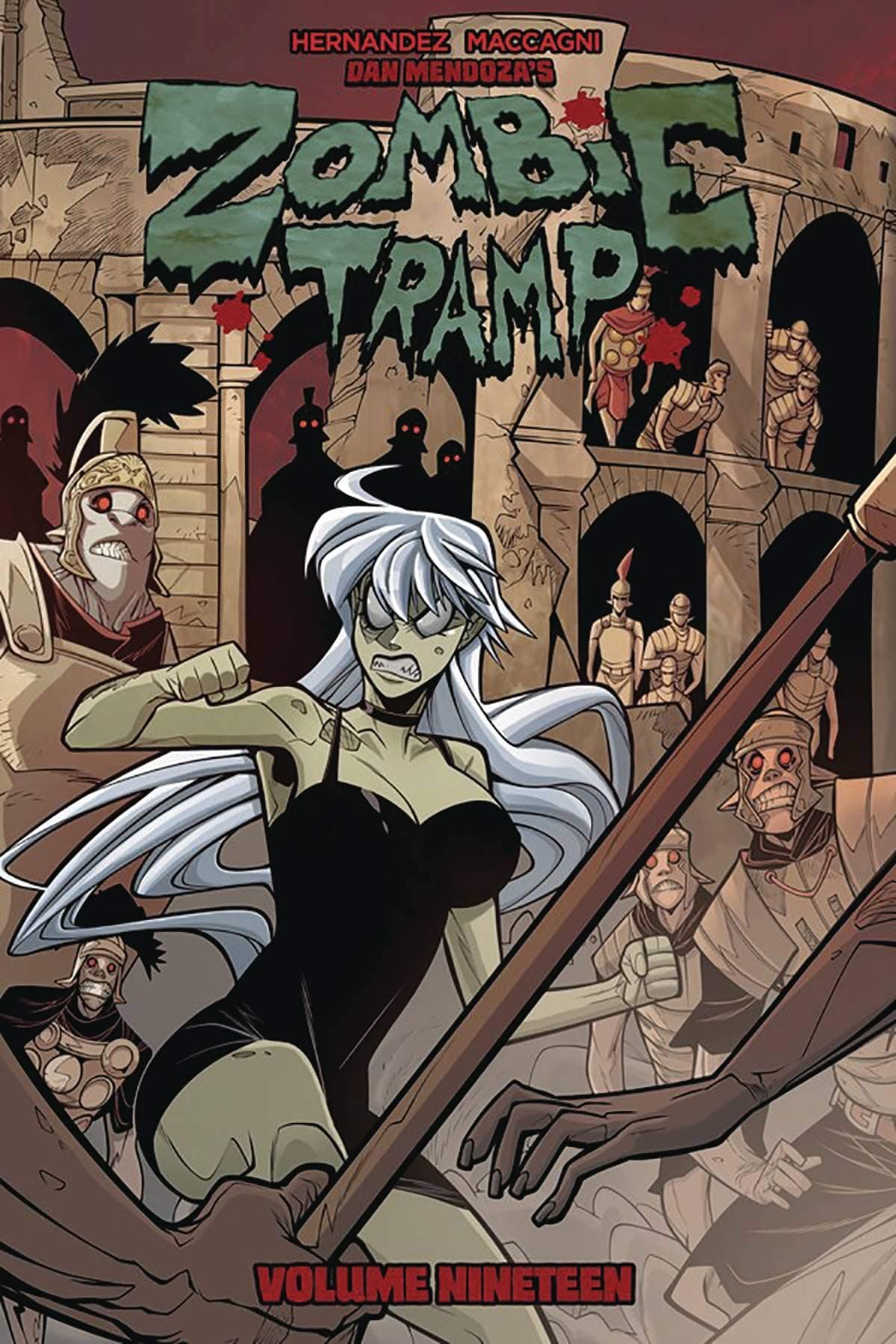 ACTION LAB - DANGER ZONE Graphic Novel Zombie Tramp TP Vol 19 Dead Girl In Europe 9781632295415 DEC191327