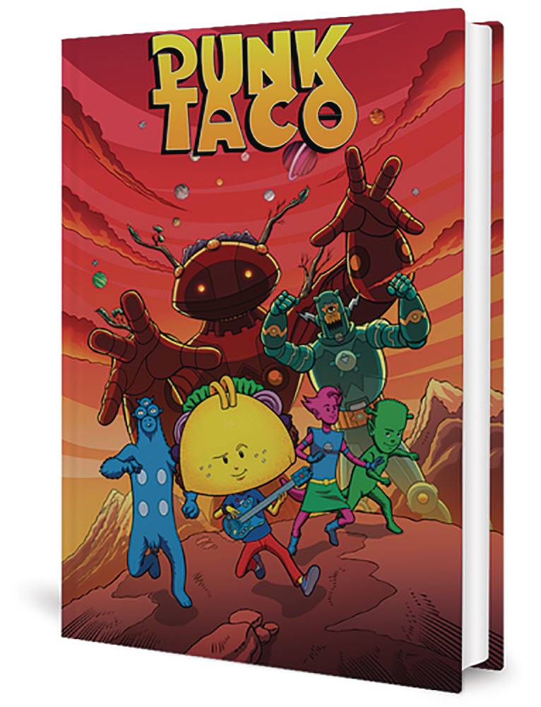 ADAM WALLENTA ENTERTAINMENT Graphic Novel Punk Taco HC Vol 02 9780967390826 JUN221170