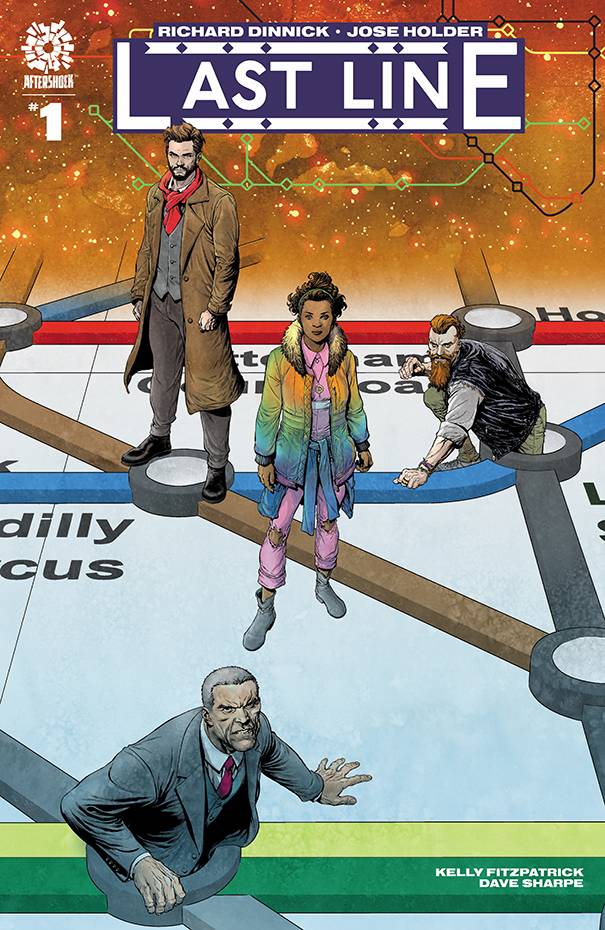 Aftershock Comics Comic Books LAST LINE #1 CVR A  CLARKE W/ VILLARRUBIA 72475190631100111 JUL221075