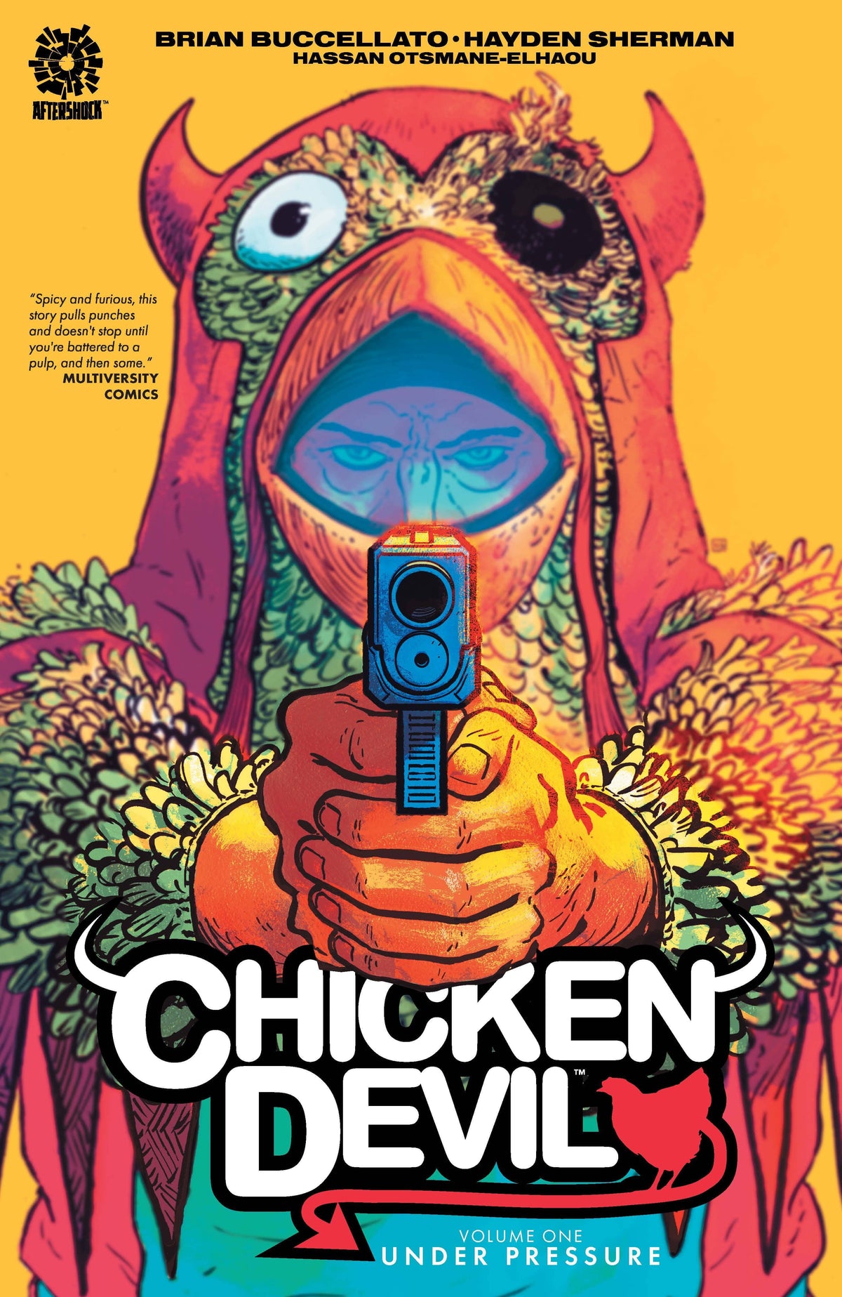 AFTERSHOCK COMICS Graphic Novel Chicken Devil TP Vol 01 Under Pressure 9781949028973 AUG221080