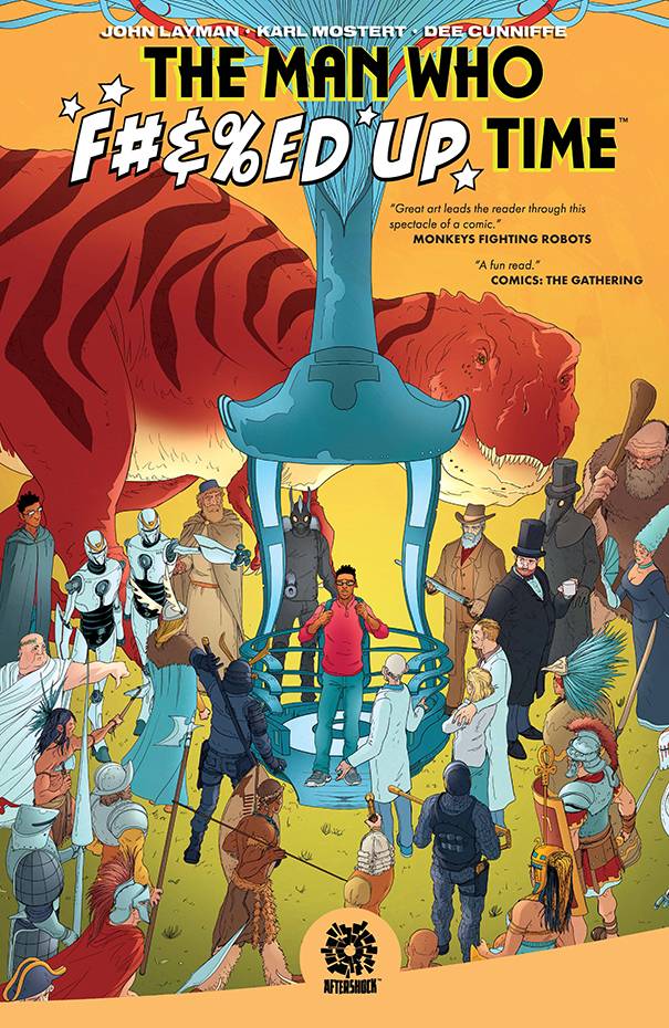 AFTERSHOCK COMICS Graphic Novel Man Who Effed Up Time TP 9781949028454 FEB221147