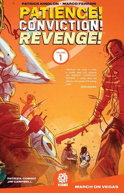 AFTERSHOCK COMICS Graphic Novel Patience Conviction Revenge TP Vol 01 9781949028140 FEB221148