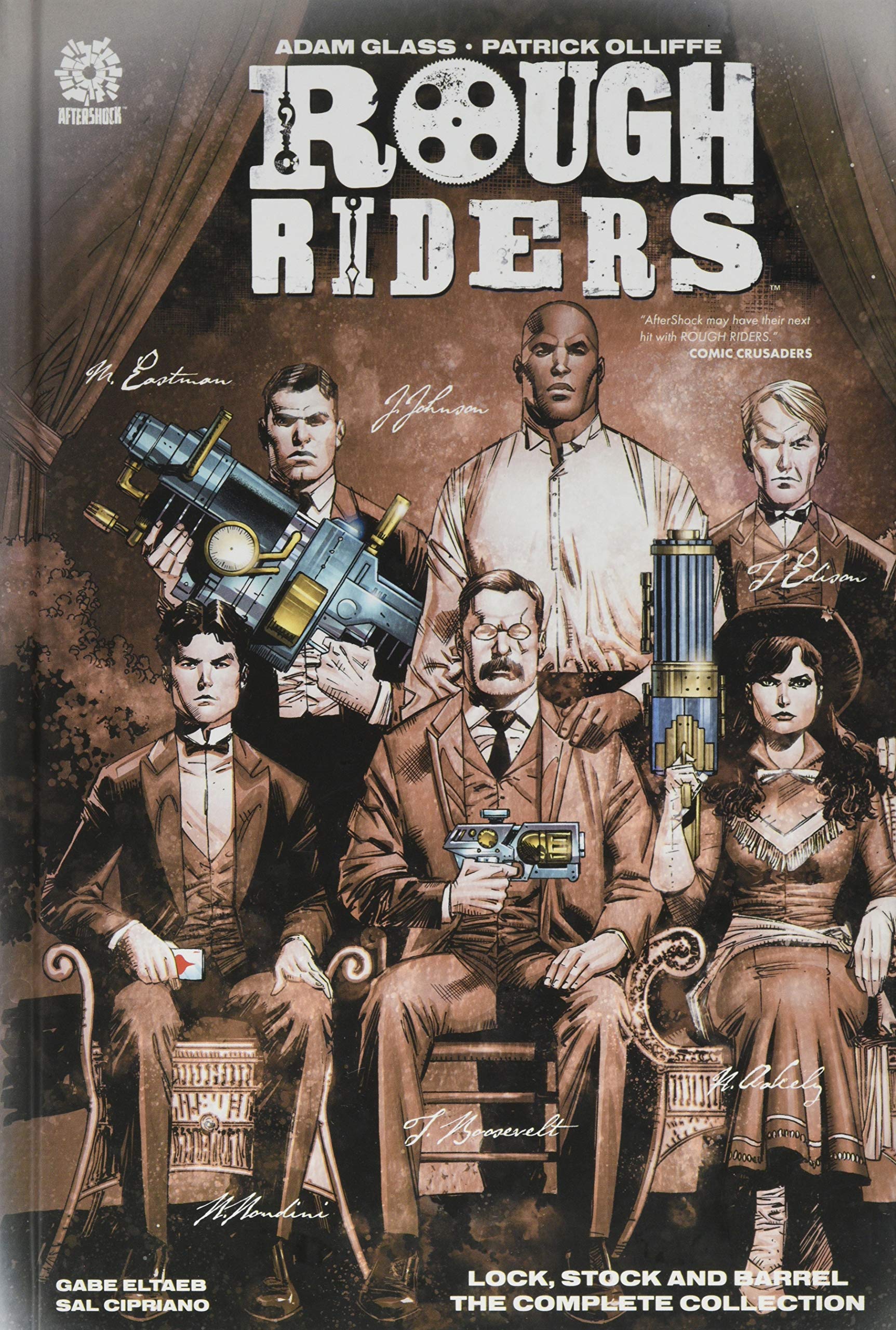 AFTERSHOCK COMICS Graphic Novel Rough Riders Complete Series HC 9781949028324 SEP191402