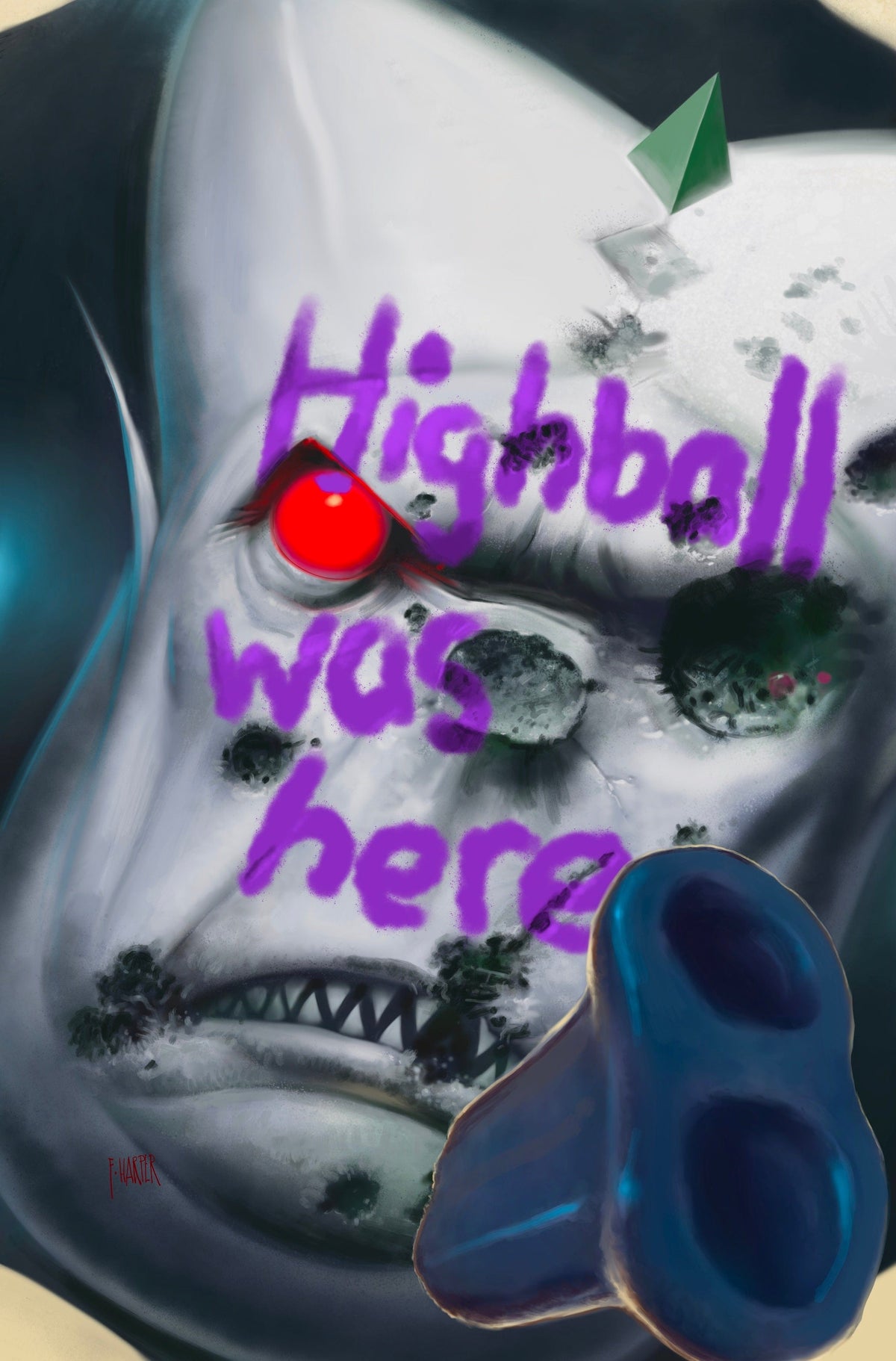 HIGHBALL #2 (OF 5) CVR A FRED HARPER (MR) - Third Eye