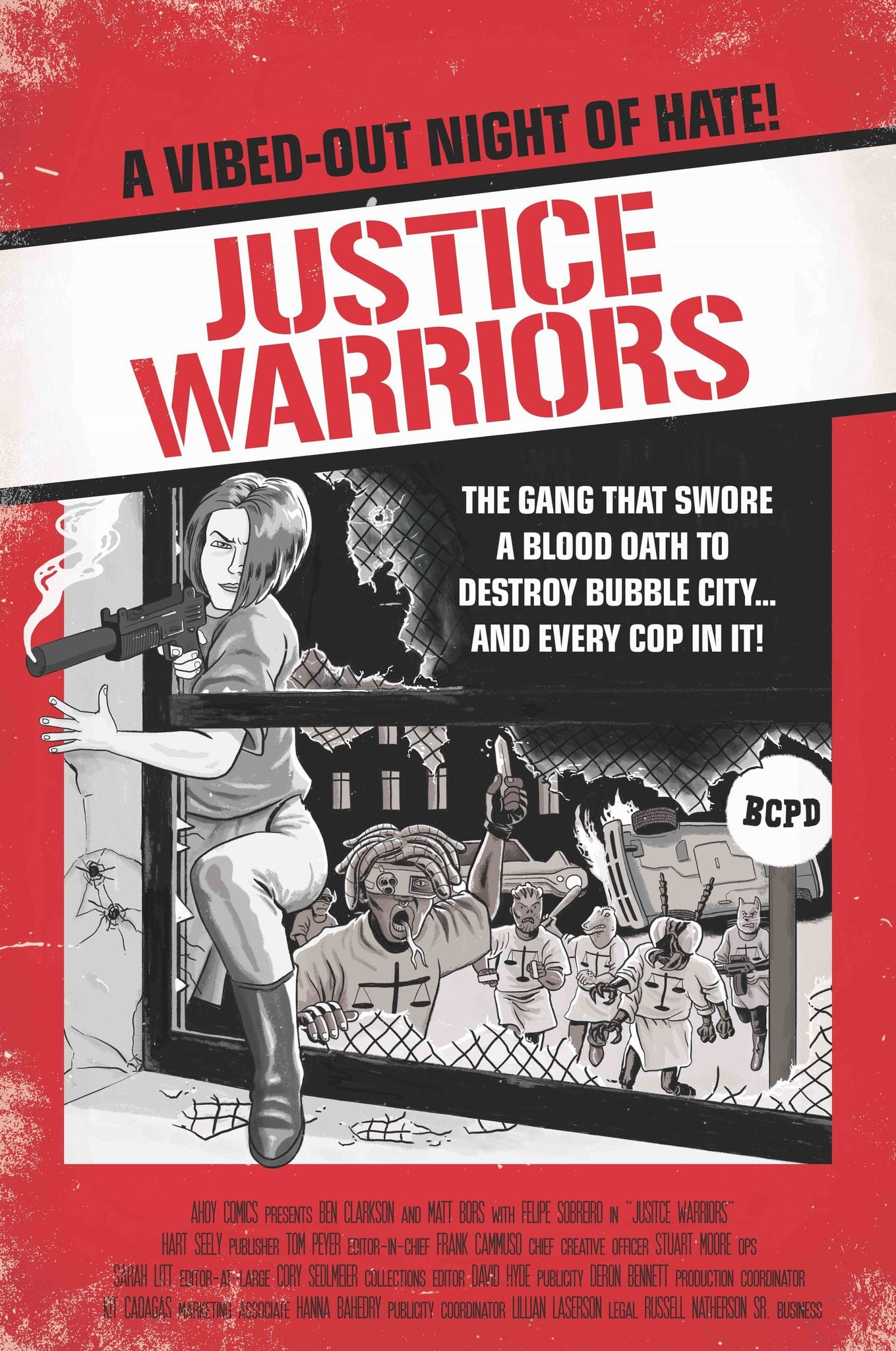 JUSTICE WARRIORS #5 (OF 6) CVR B INC 1:5 MATT BORS VAR (MR)