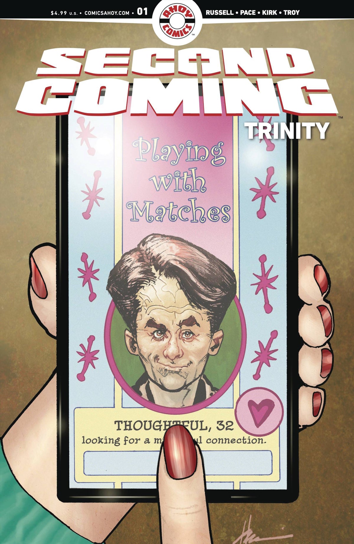 SECOND COMING TRINITY #1 (OF 6) CVR B UNLOCKABLE CHAYKIN (MR - Third Eye