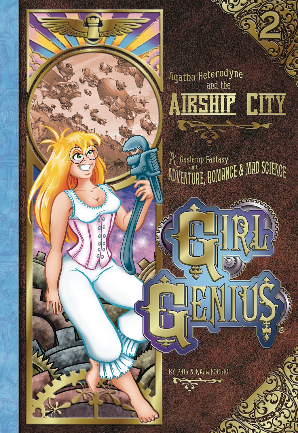 GIRL GENIUS GN VOL 02 AGATHA & THE AIRSHIP CITY (NEW PTG) - Third Eye