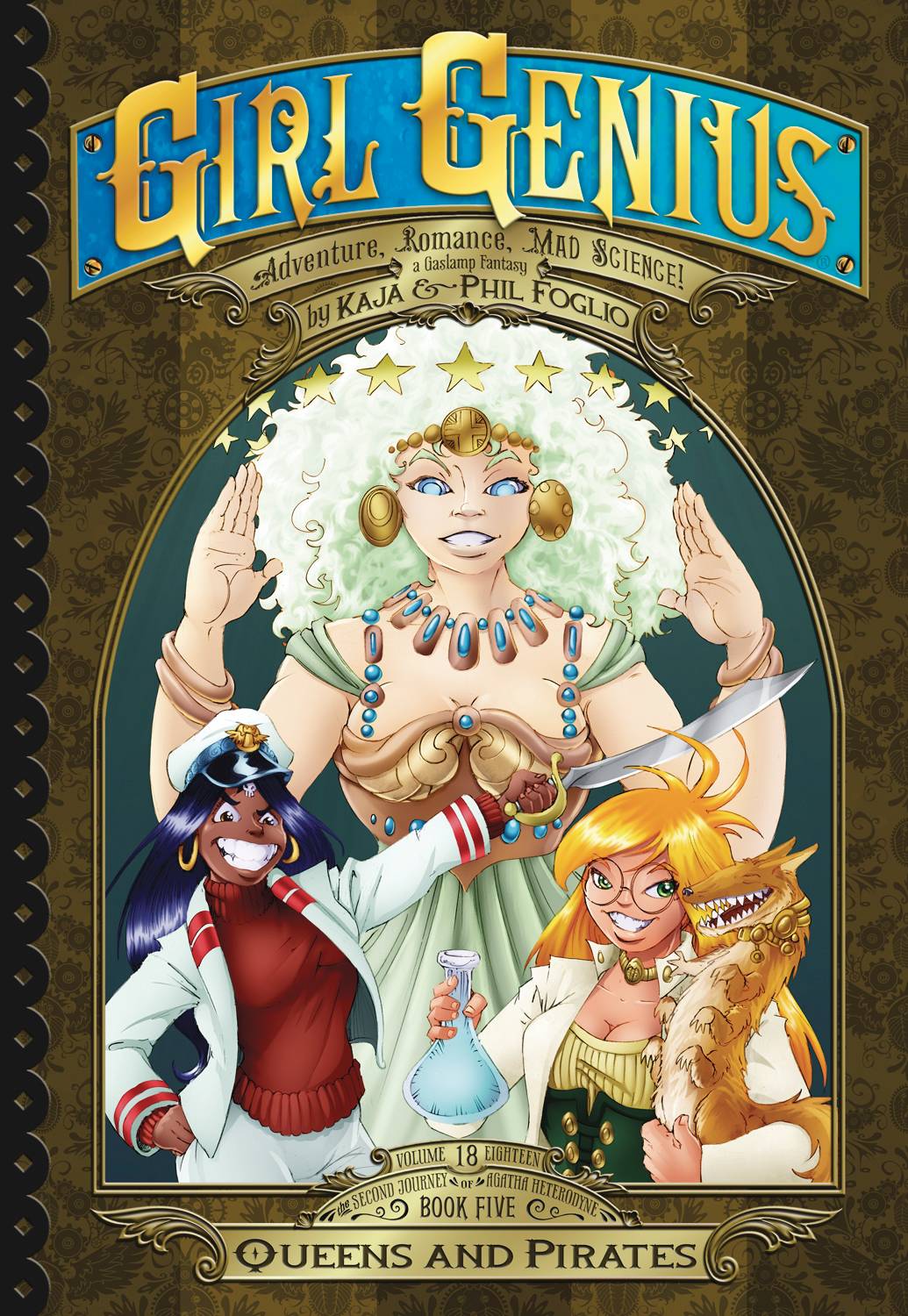 GIRL GENIUS SECOND JOURNEY GN VOL 05 QUEENS AND PIRATES (C: - Third Eye
