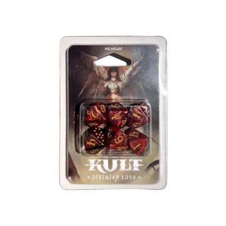 Alliance Games Distribution Dice > Other Dice Kult: Divinity Lost - Dice Set (Inferno Edition) 5060523345311 MUH 052420