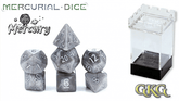 Alliance Games Distribution Dice > Other Dice Mercurial Dice: Mercury (7 Polyhedral Dice Set) 786468917332 GKG MD9