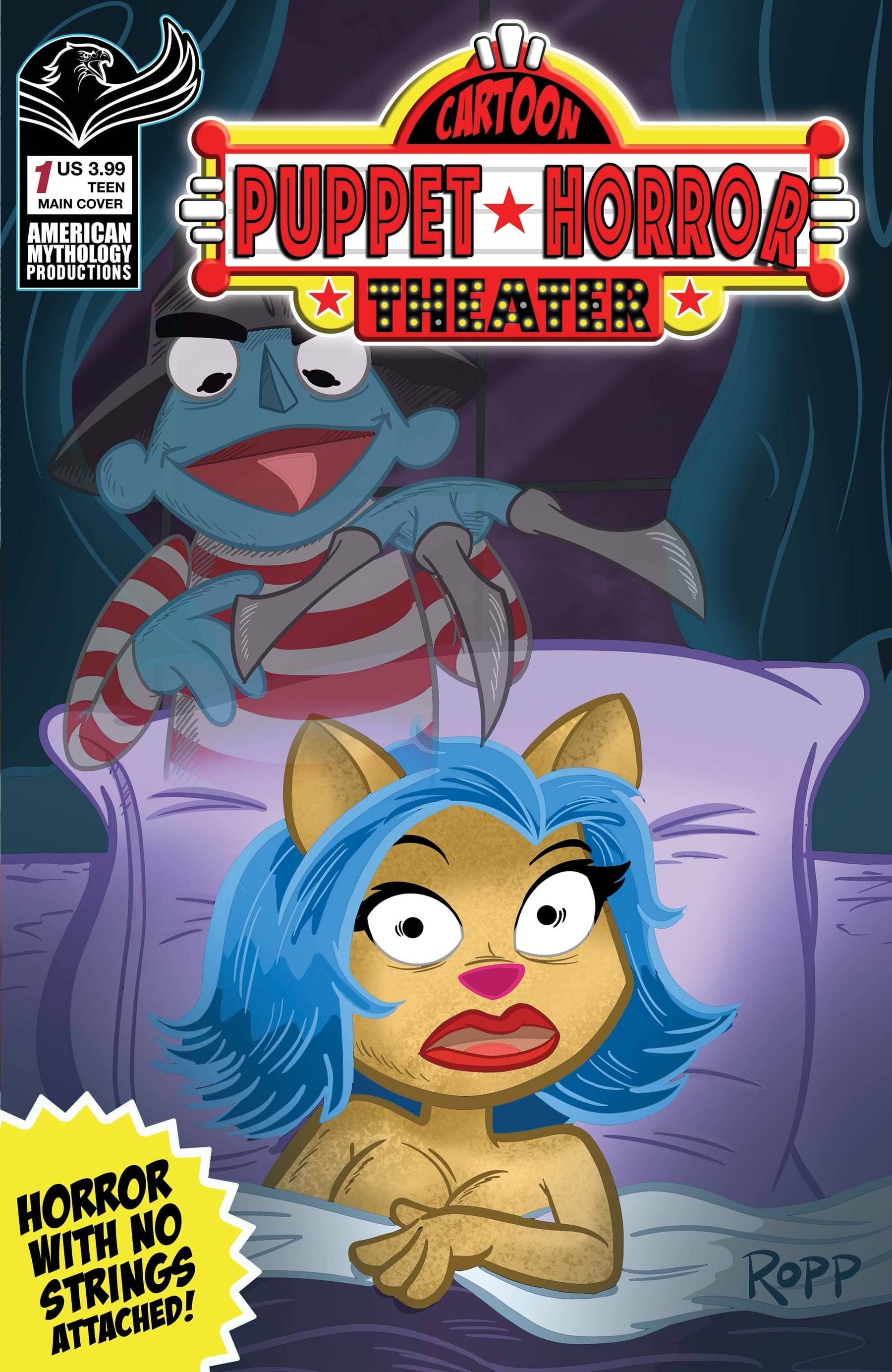 CARTOON PUPPET HORROR THEATER #1 CVR A MAIN ROPP