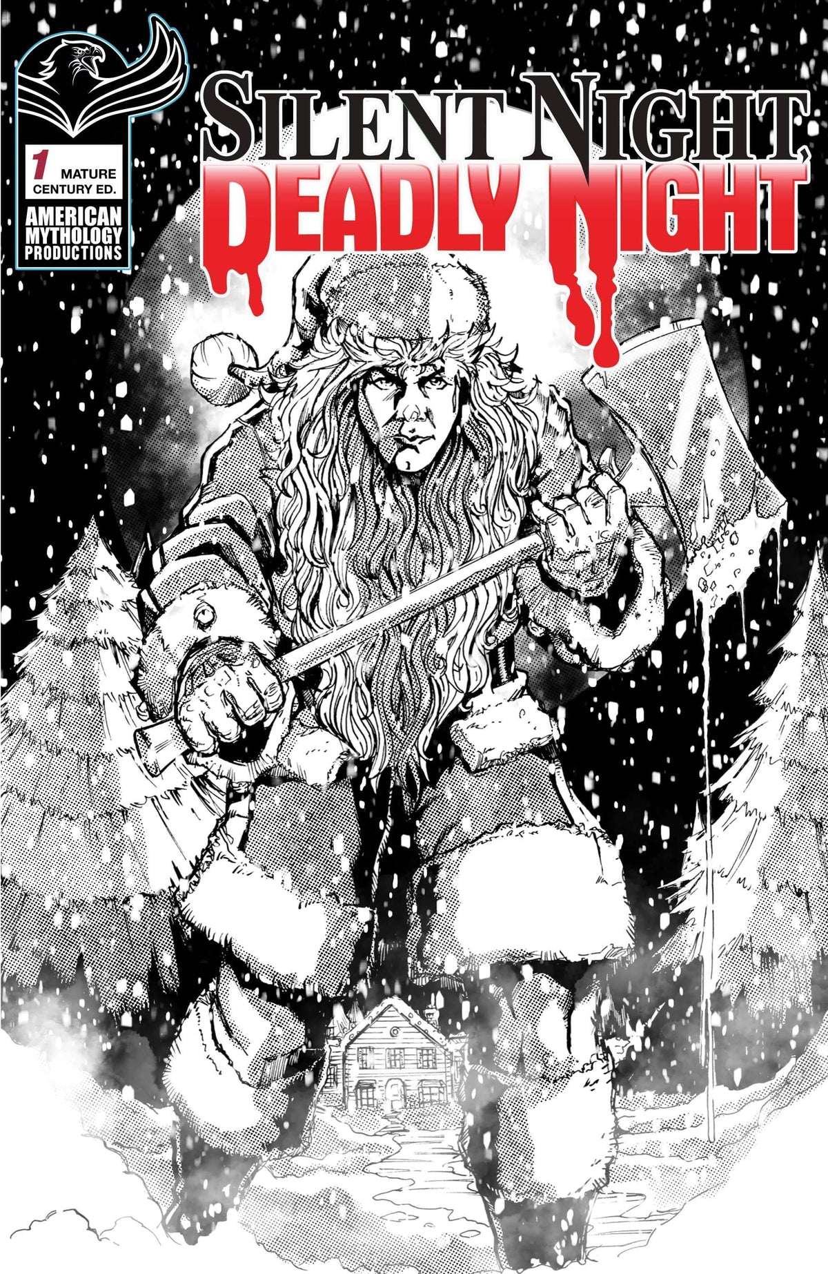 American Mythology Productions Comic Books > Incentives SILENT NIGHT DEADLY NIGHT #1 CVR D 1:100 INCV CENTURY (MR 85609100675500141 OCT221336