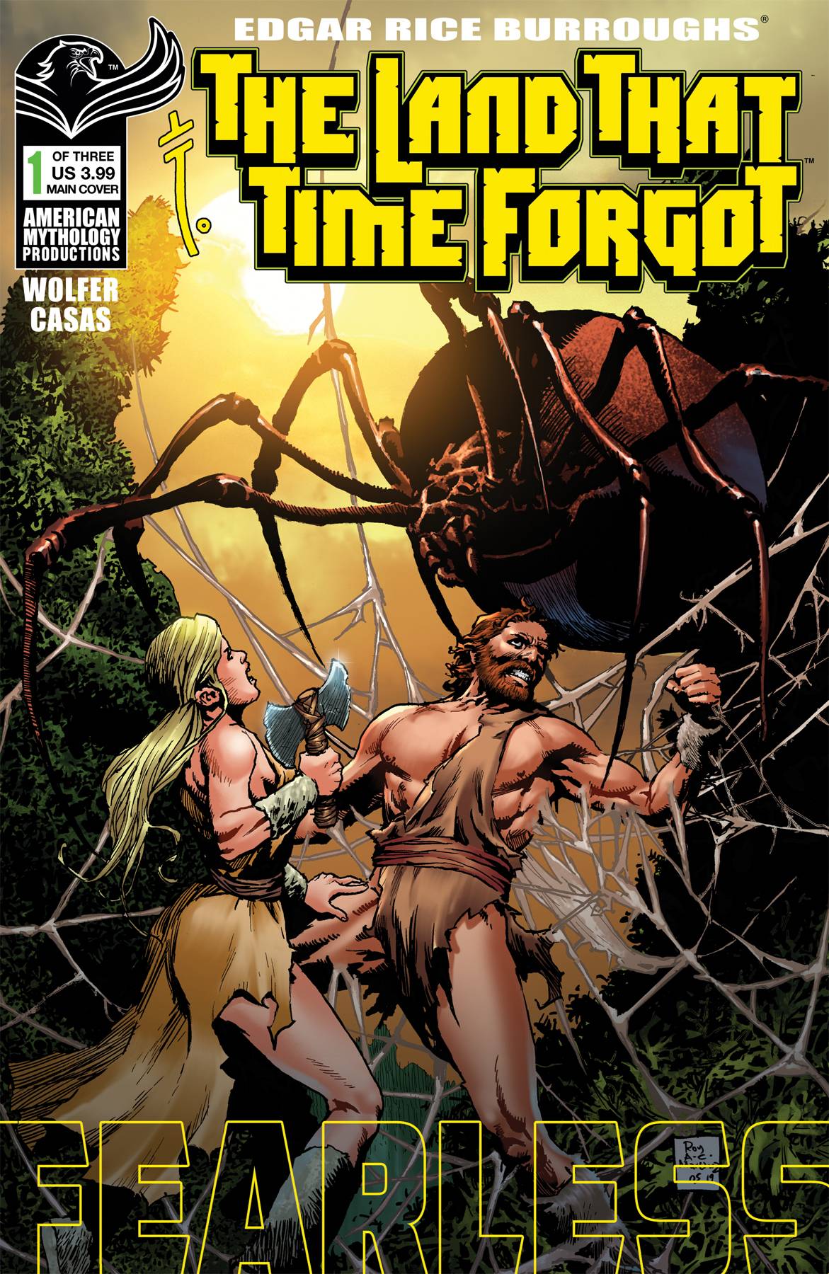 American Mythology Productions Comic Books LAND THAT TIME FORGOT FEARLESS #1 CVR A MARTINEZ 85609100608340111 MAY231526