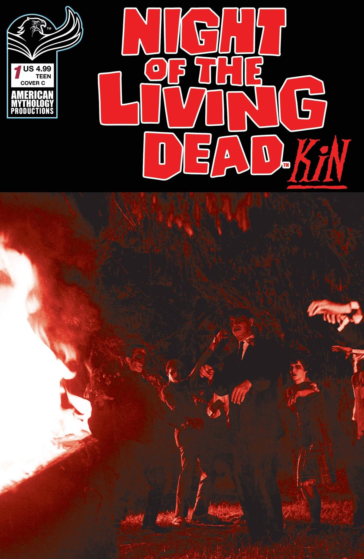 American Mythology Productions Comic Books NIGHT OF THE LIVING DEAD KIN #1 CVR C PHOTO 85609100673120131 MAR231127