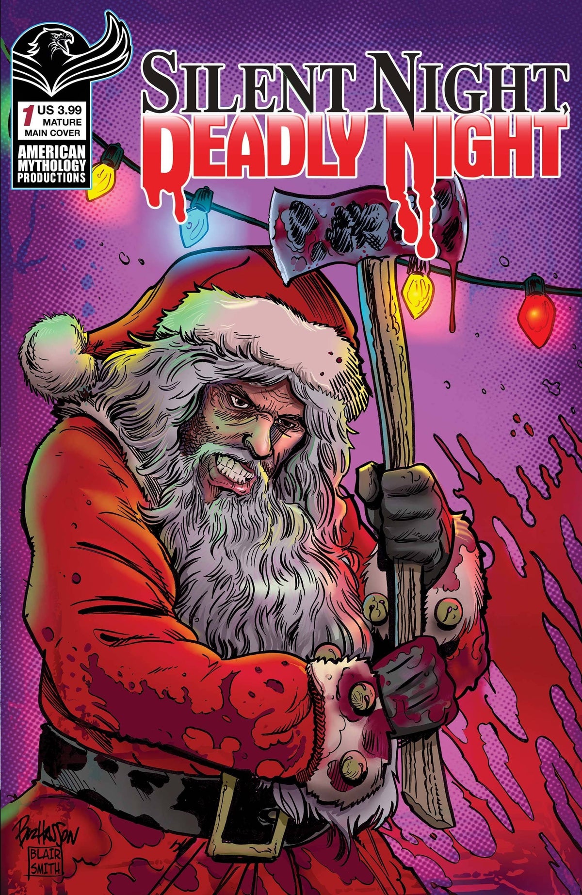 American Mythology Productions Comic Books SILENT NIGHT DEADLY NIGHT #1 MAIN CVR A HASSON (MR) 85609100675500111 OCT221333