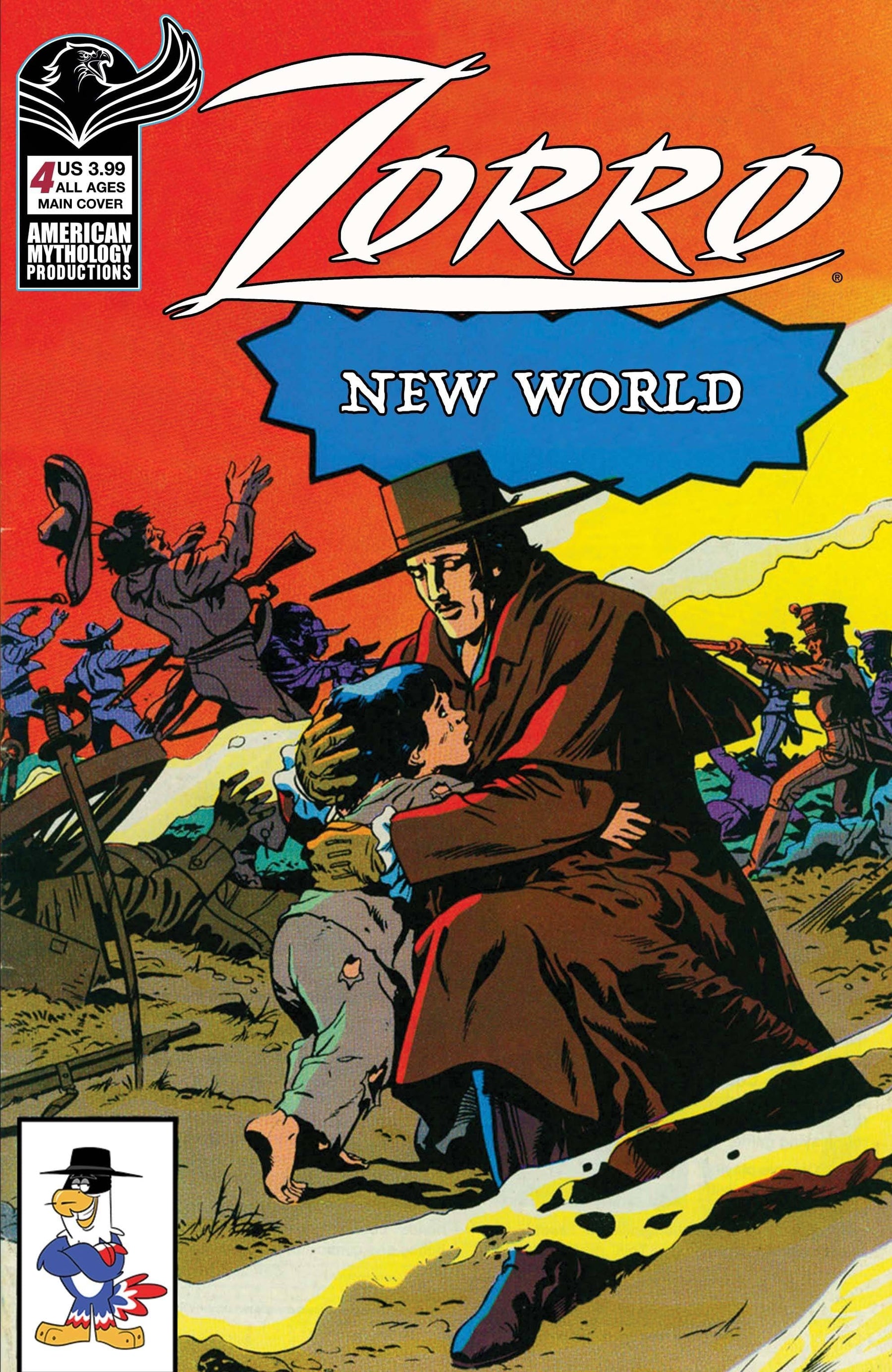 ZORRO NEW WORLD #4 CVR A CAPALDI