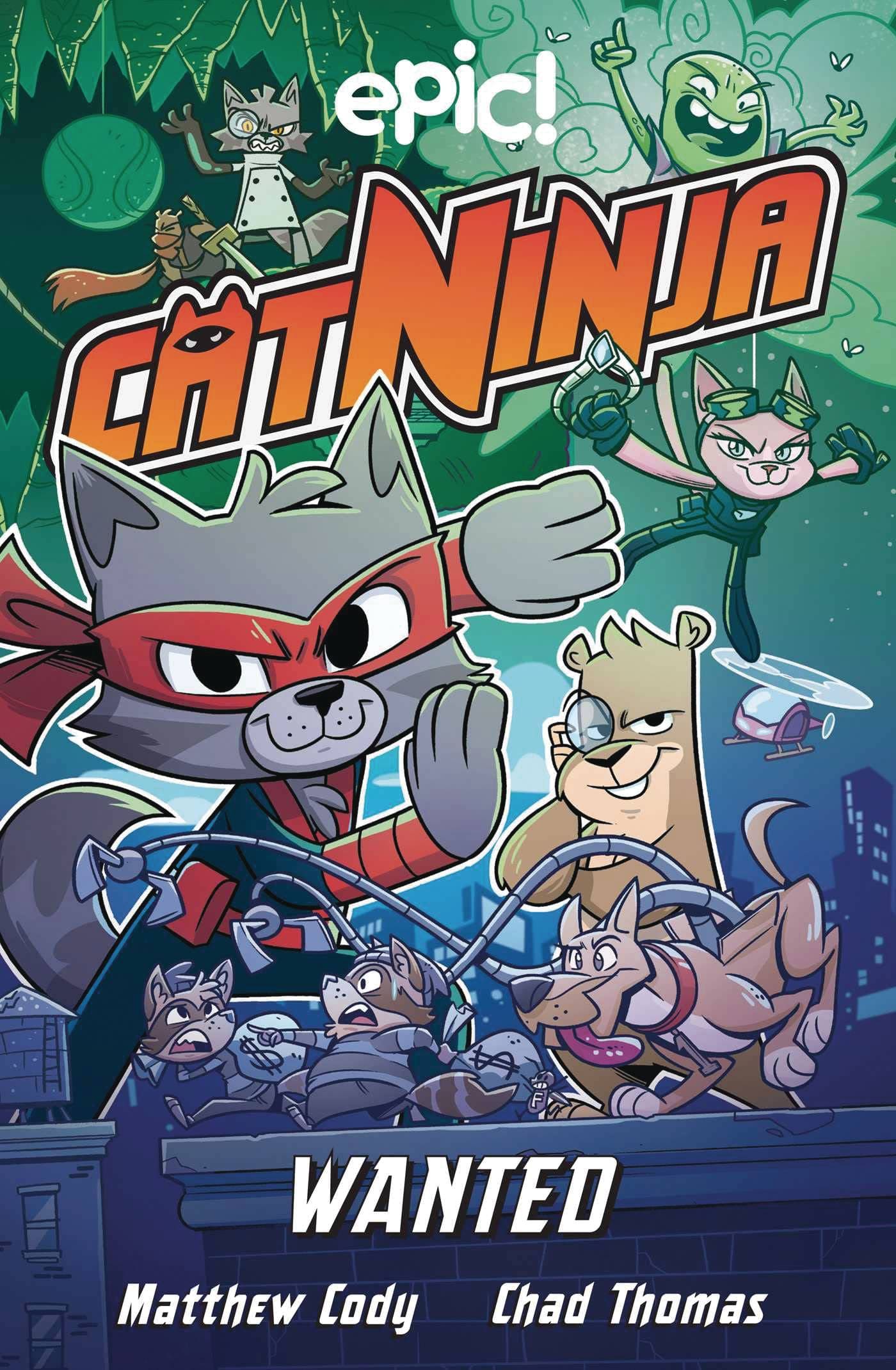 ANDREWS MCMEEL Graphic Novel Cat Ninja HC GN Vol 03 Wanted 9781524875343 FEB221179