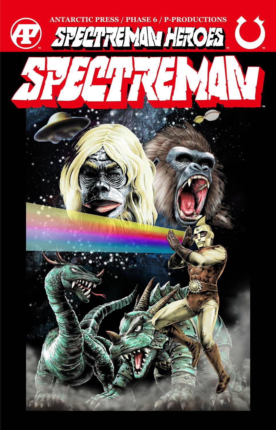 Antarctic Press Comic Books SPECTREMAN HEROES #5 (OF 5) CVR A SPECTREMAN 61072119076000511 DEC221129