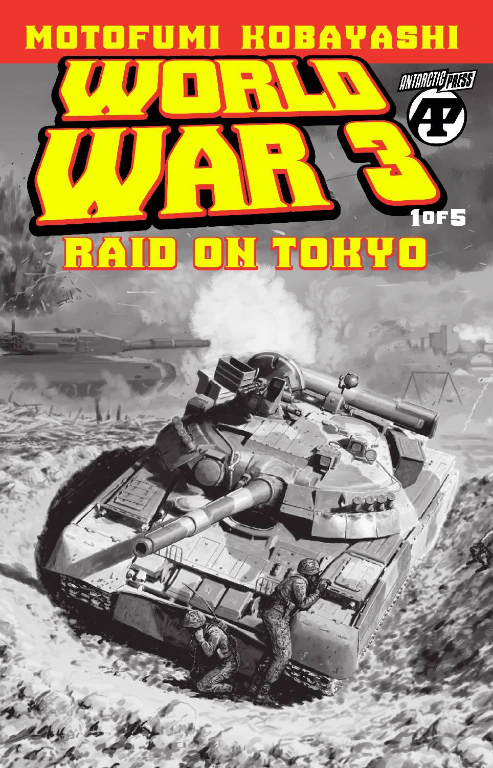 Antarctic Press Comic Books WORLD WAR 3 RAID ON TOKYO #1 (OF 5) 61072123046600911 JUN221271