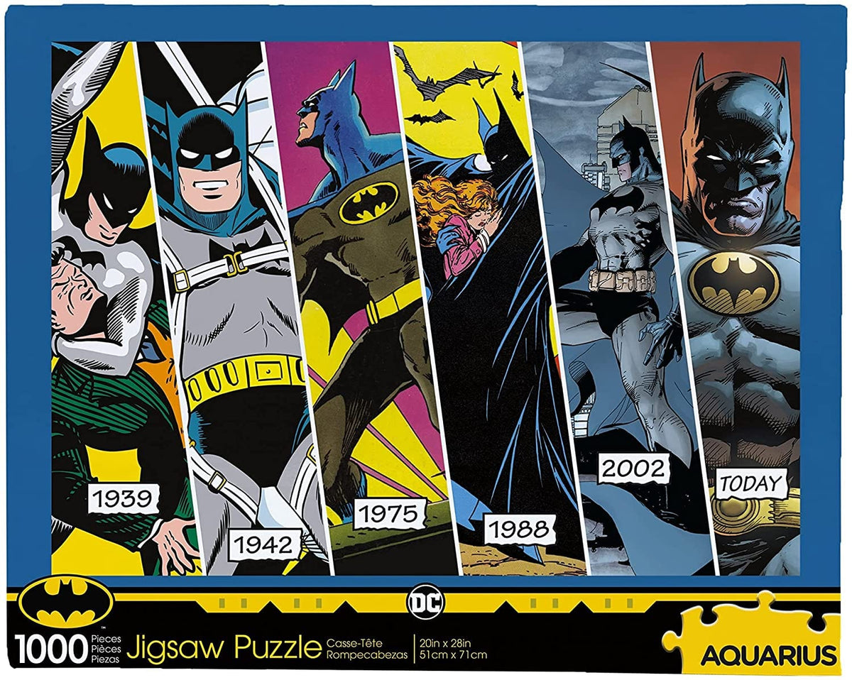 Aquarius: 1000pc Jigsaw - DC, Batman Timeline - Third Eye