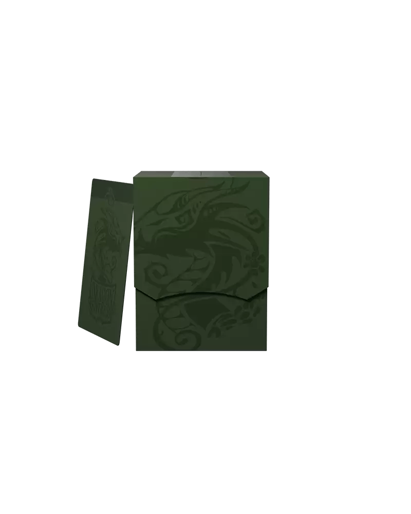 Arcane Tinmen Game Supplies > Card Boxes Dragon Shield: Deck Shell (Forest Green) 5706569307516 ATM 30751