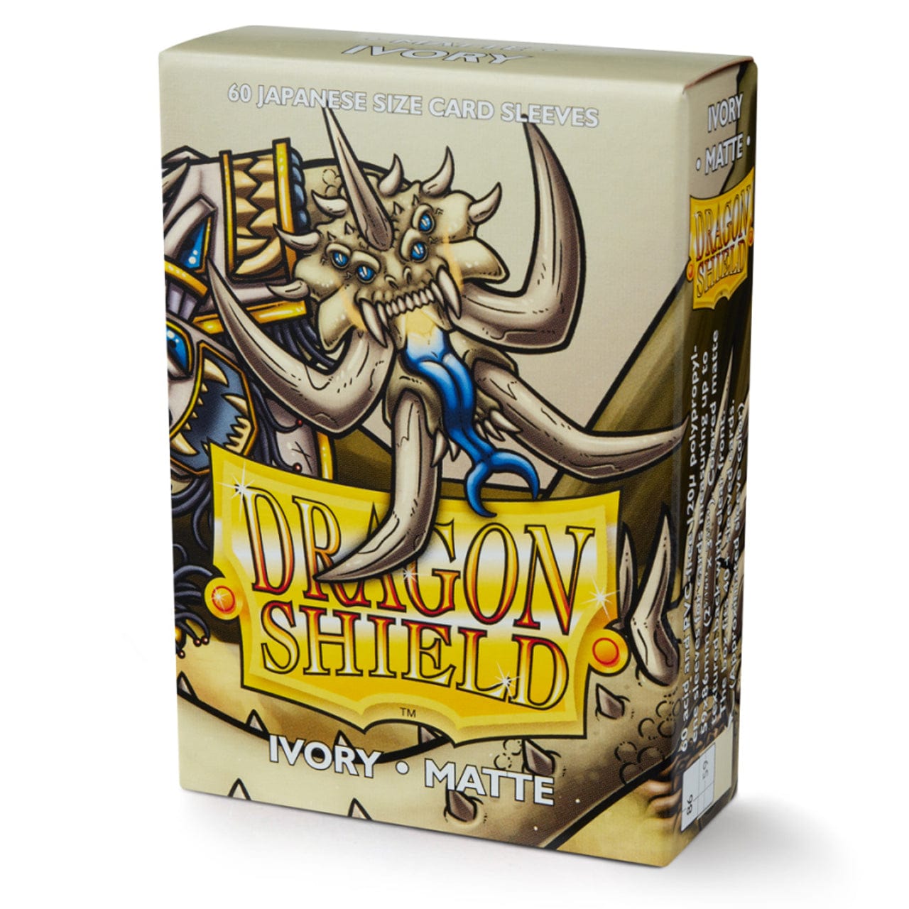 Arcane Tinmen Game Supplies > Card Sleeves Dragon Shield: Matte Sleeves Japanese 60ct - Ivory 5706569111175 ATM 11117