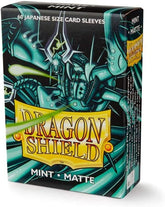 Arcane Tinmen Game Supplies > Card Sleeves Dragon Shield: Sleeves, Japanese 60ct - Mint, Matte 5706569111250 ATM 11125