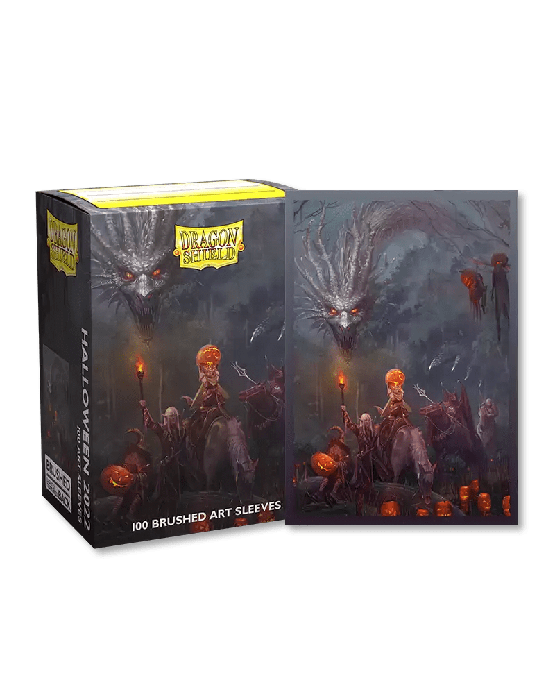 Arcane Tinmen Game Supplies > Card Sleeves Dragon Shields: 100 Brushed Art Halloween 2022 Sleeves 5706569120795 ATM 12079