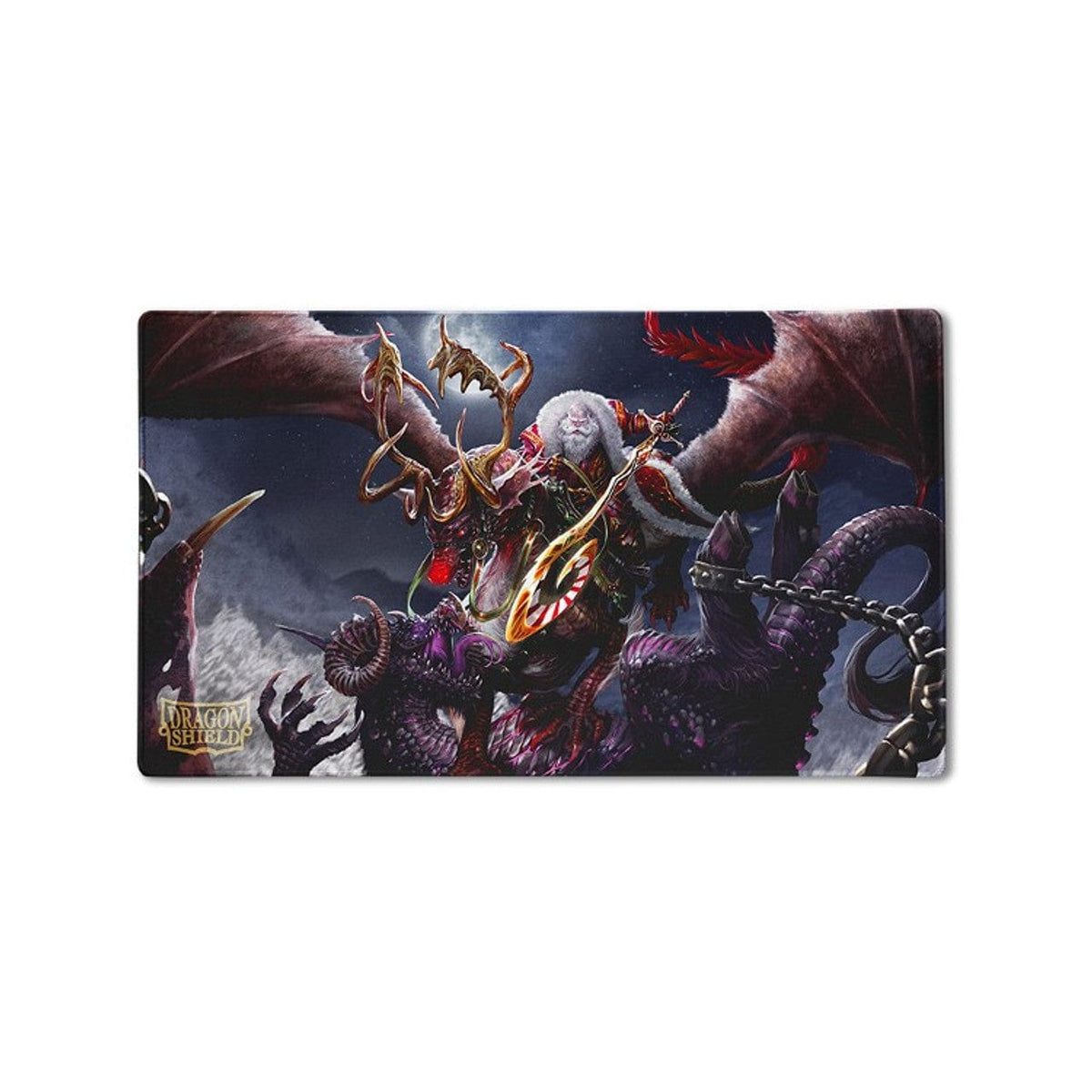 Arcane Tinmen Game Supplies > Playmats Dragon Shield: Playmat - Christmas Dragon 2022 5706569205102 ATM 20510