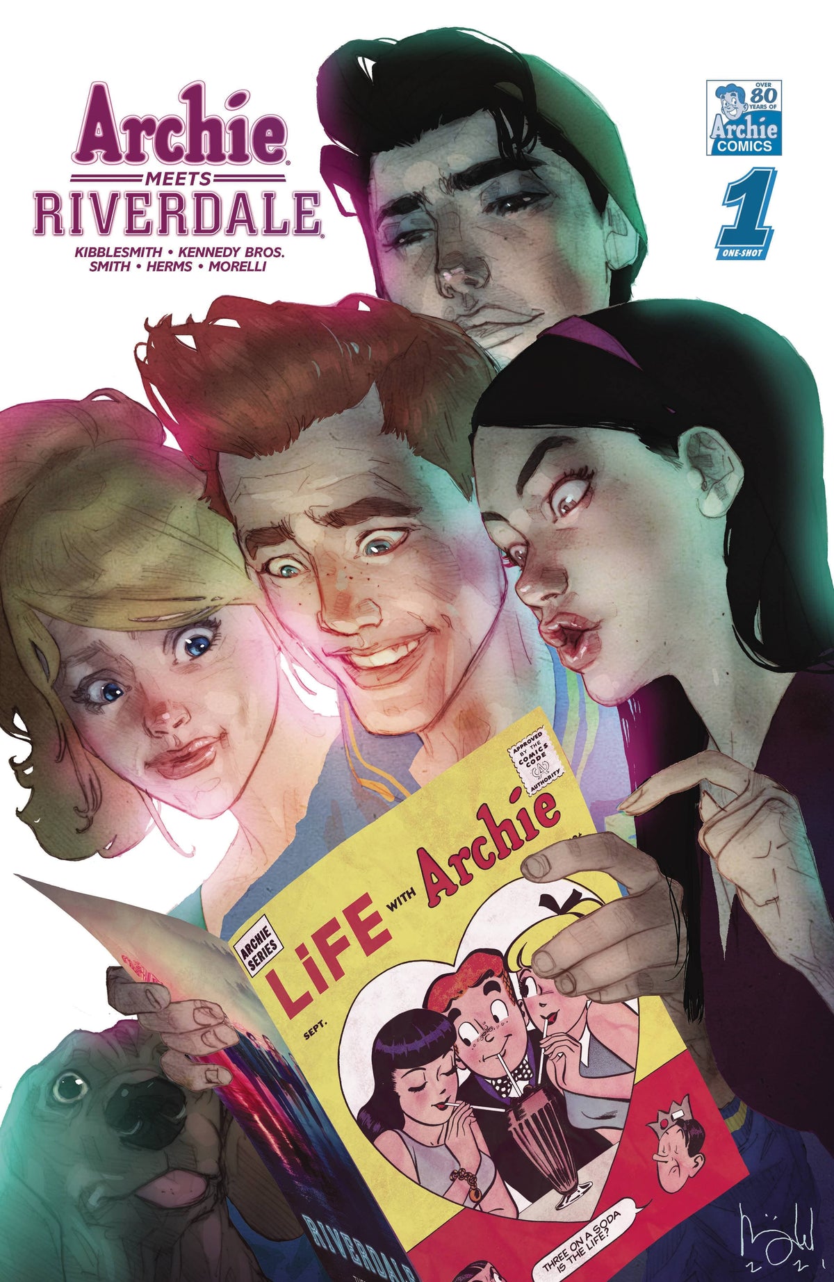 Archie Comic Publications Comic Books ARCHIE MEETS RIVERDALE ONESHOT CVR B BEN CALDWELL 76281676262500121 MAR221322