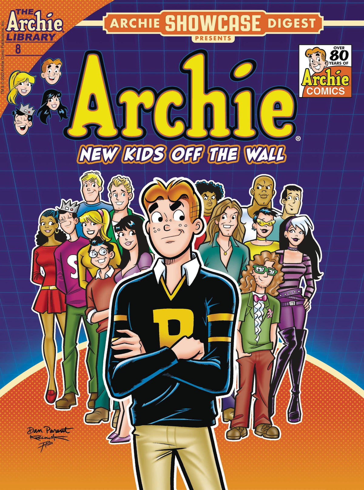 Archie Comic Publications Comic Books ARCHIE SHOWCASE DIGEST #8 NEW KIDS OFF THE WALL 76281646952400811 MAR221324