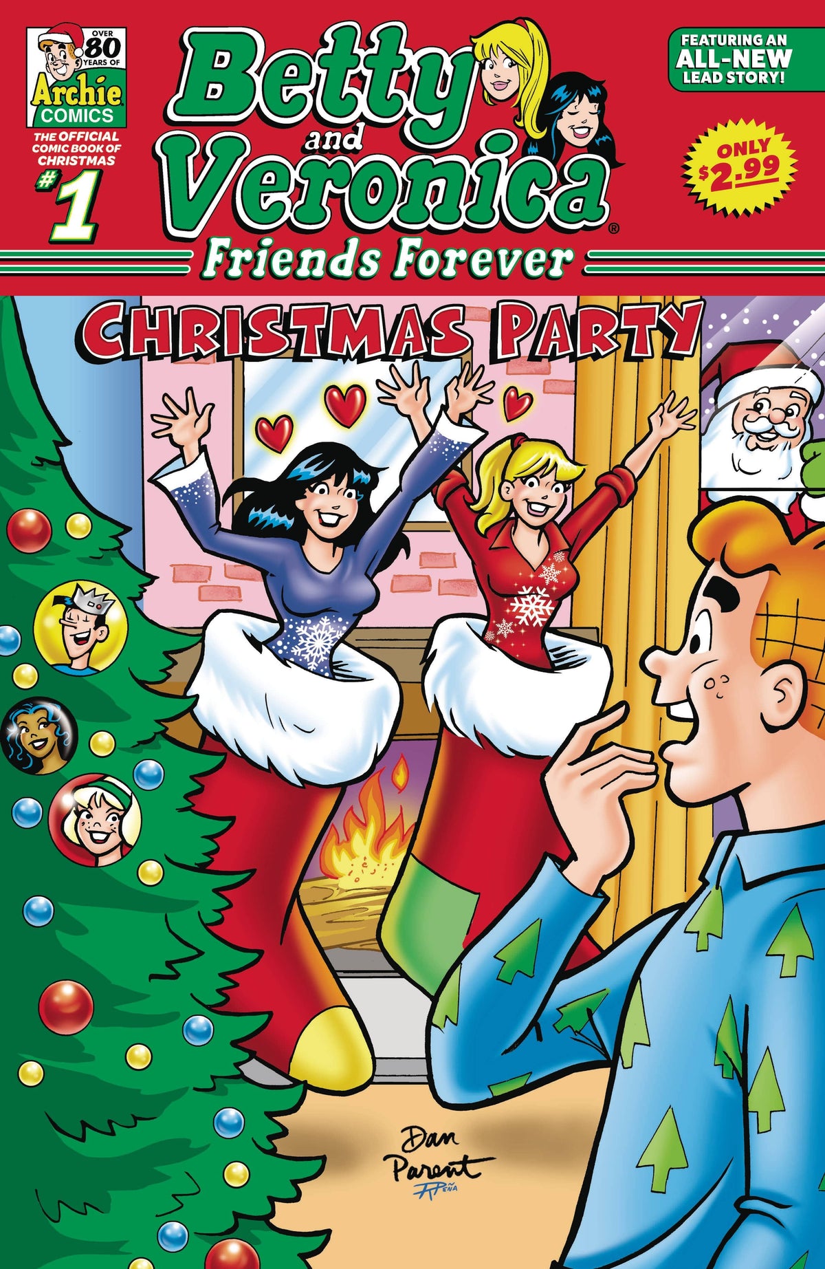 Archie Comic Publications Comic Books B&V FRIENDS FOREVER CHRISTMAS PARTY #1 76281632628501811 SEP221379