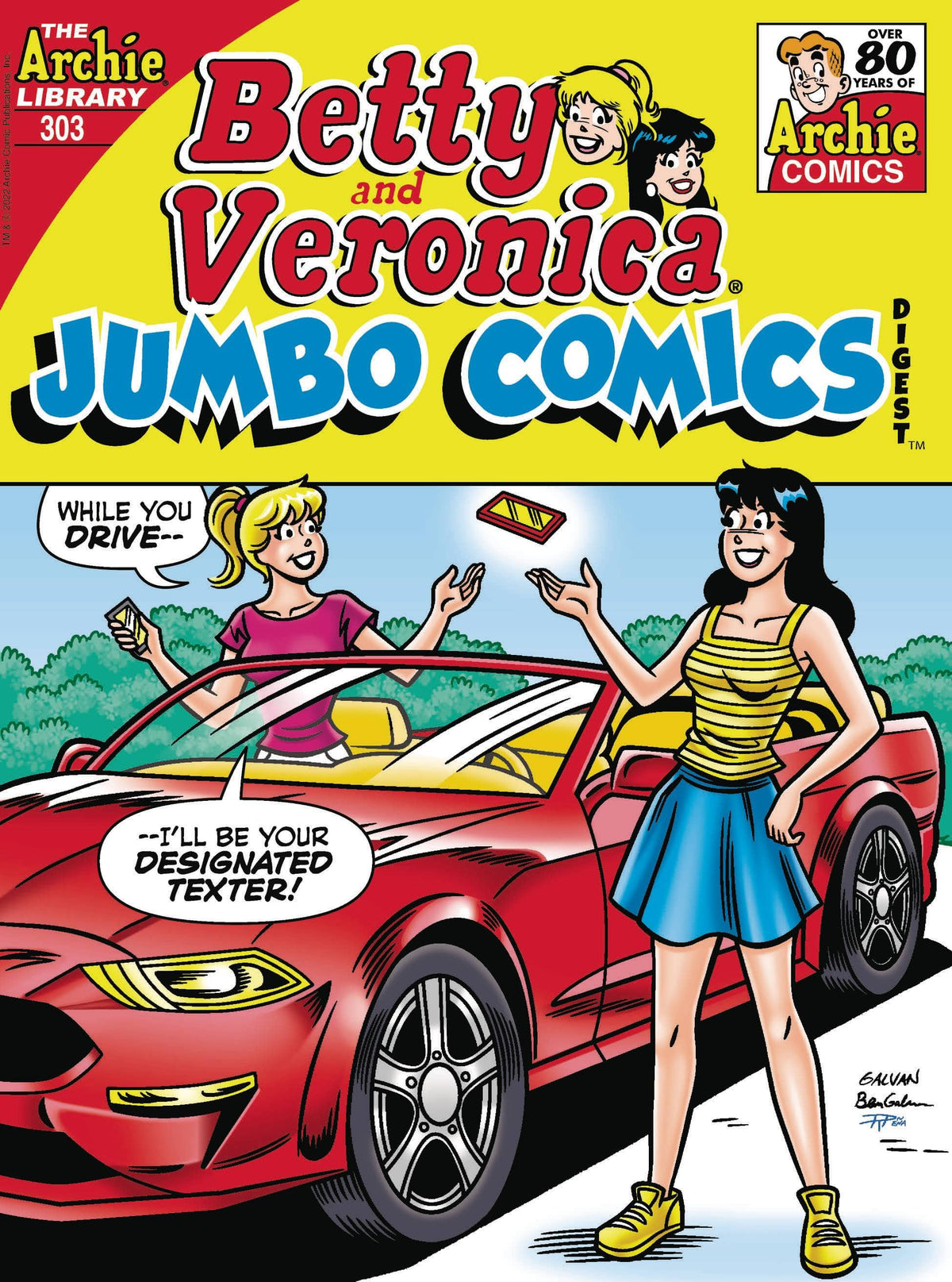 Archie Comic Publications Comic Books BETTY & VERONICA JUMBO COMICS DIGEST #303 76281646950030311 FEB221230