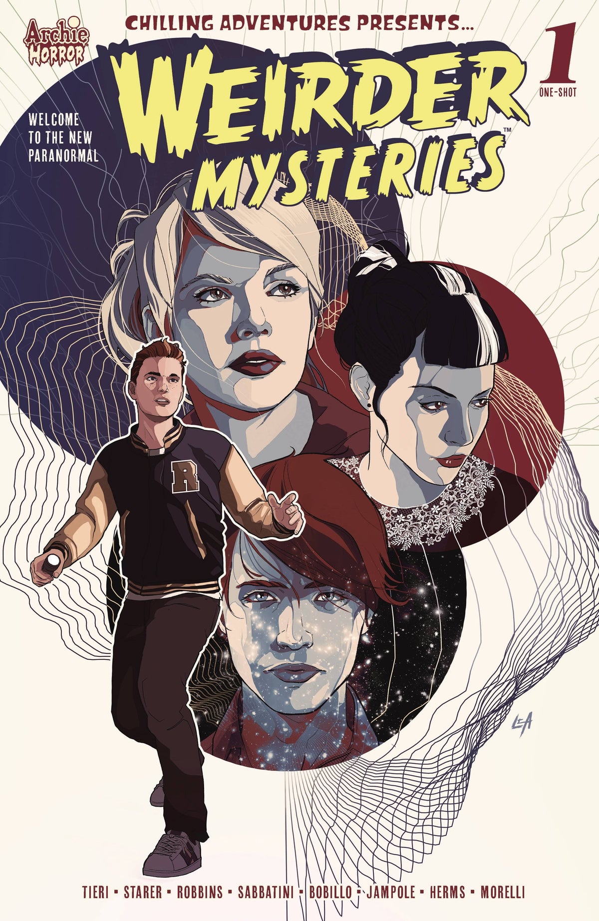 Archie Comic Publications Comic Books CHILLING ADV WEIRDER MYSTERIES CVR B LEA 76281697372400121 JUL221177