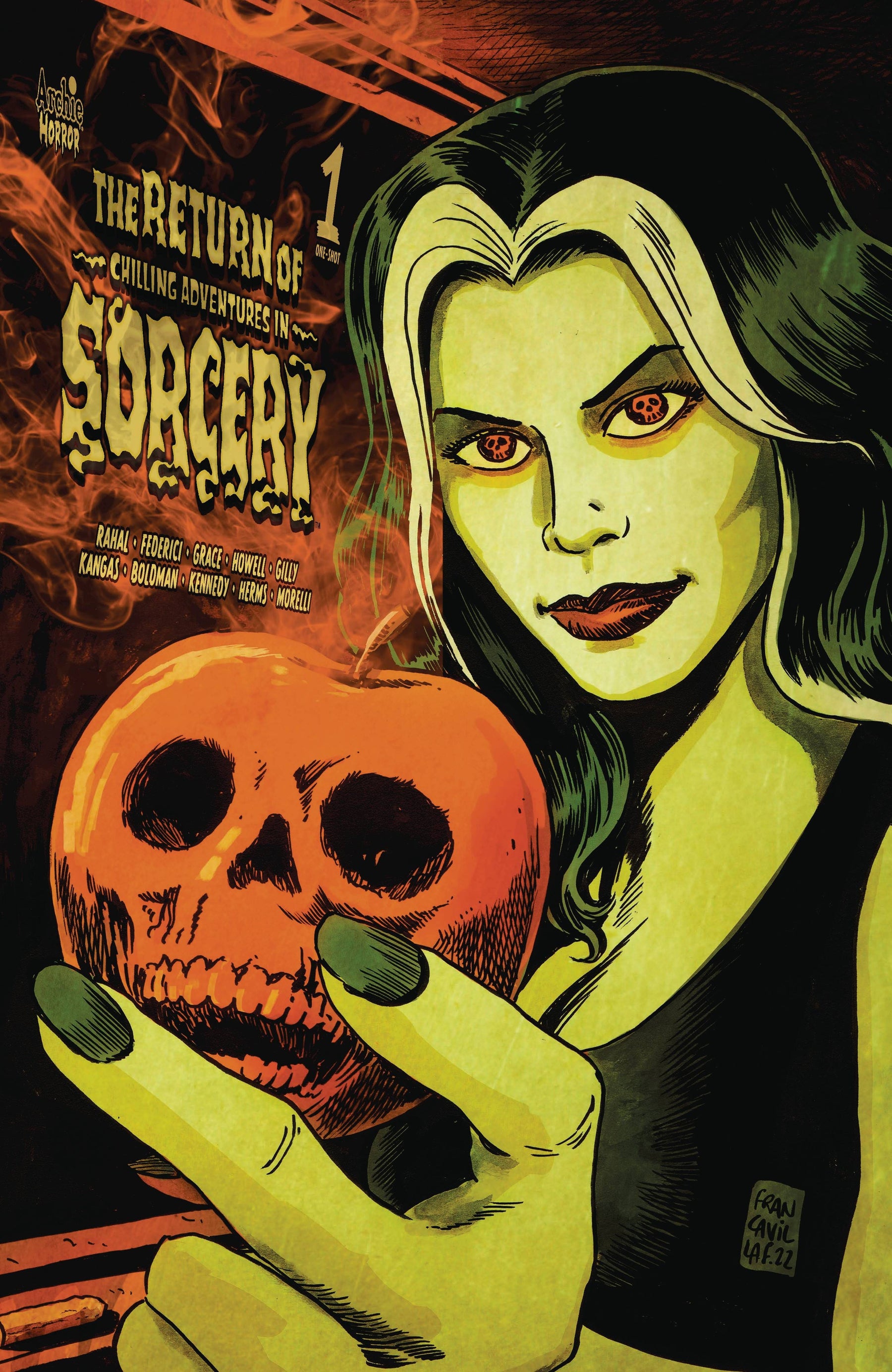Archie Comic Publications Comic Books RETURN OF CHILLING ADV IN SORCERY ONE SHOT CVR B FRANCAVILLA 76281692772700121 AUG221170