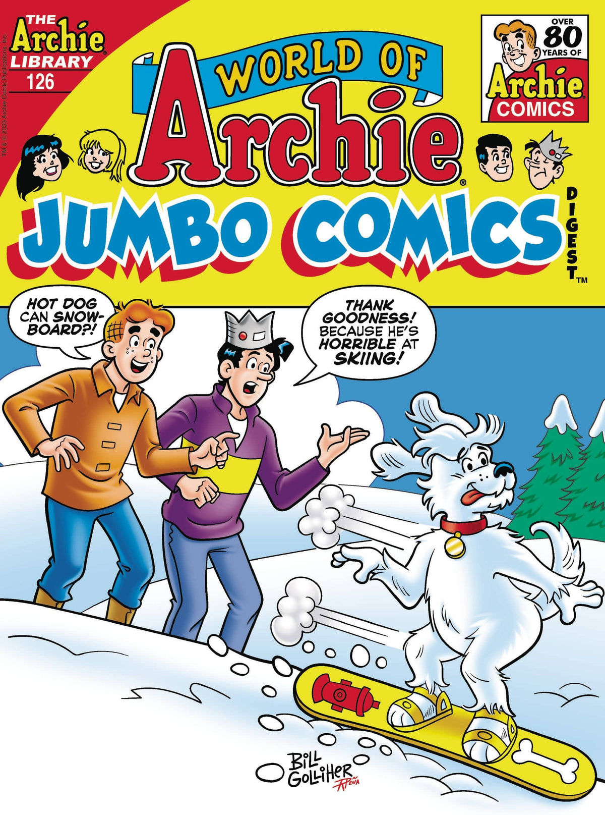 Archie Comic Publications Comic Books WORLD OF ARCHIE JUMBO COMICS DIGEST #126 76281646850312611 NOV221283