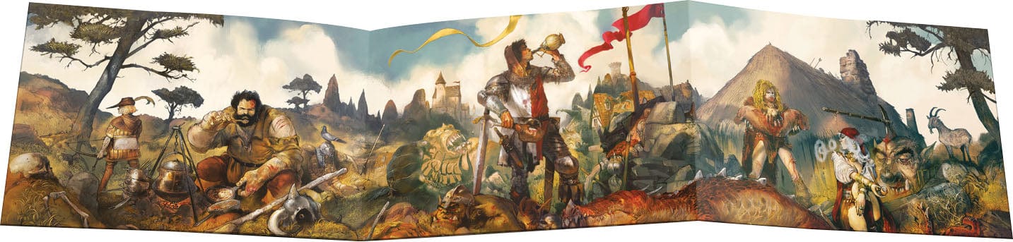 Ares Games Tabletop Games > Role-Playing Games Brancalonia: Condottieros Screen 28627196 AGS GEBR003