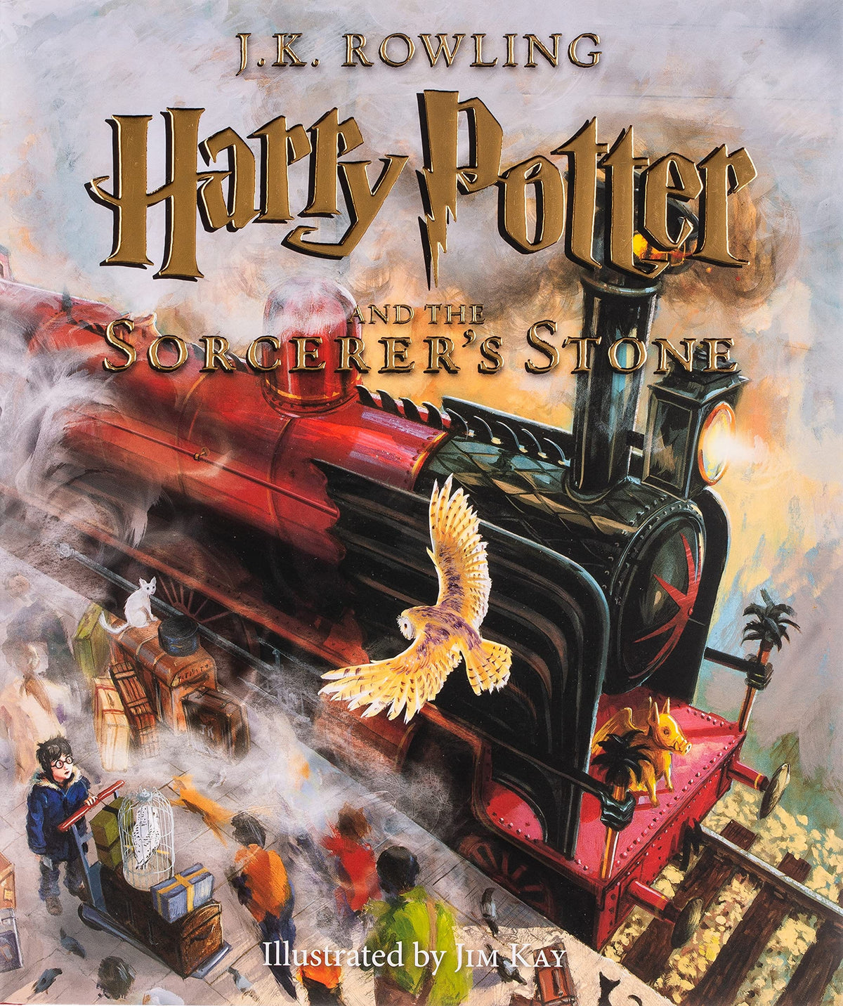 Harry Potter Vol. 1: Sorcerer's Stone - Illustrated Edition HC - Third Eye