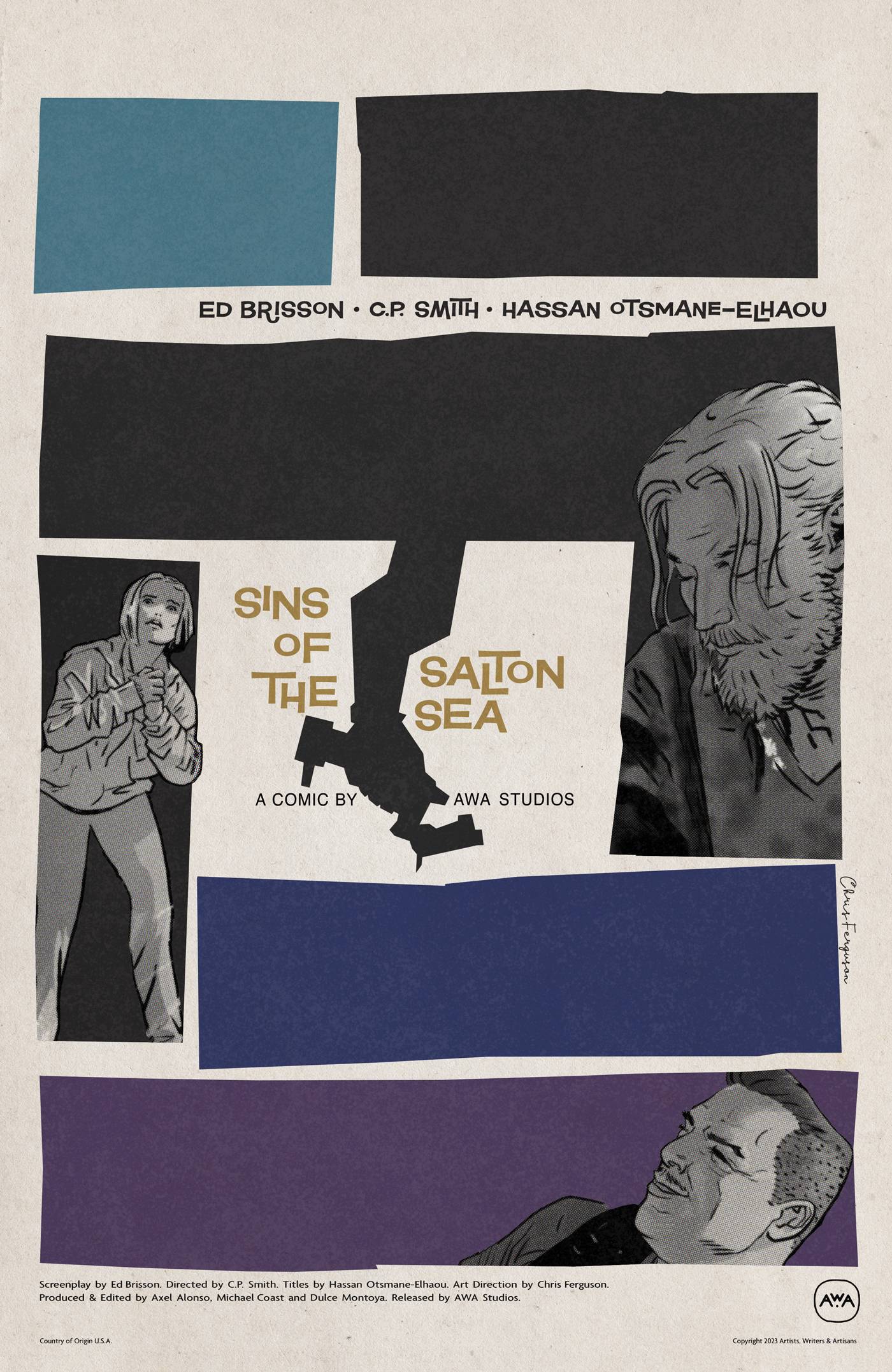 SINS OF THE SALTON SEA #1 (OF 5) CVR C FERGUSON (NET)