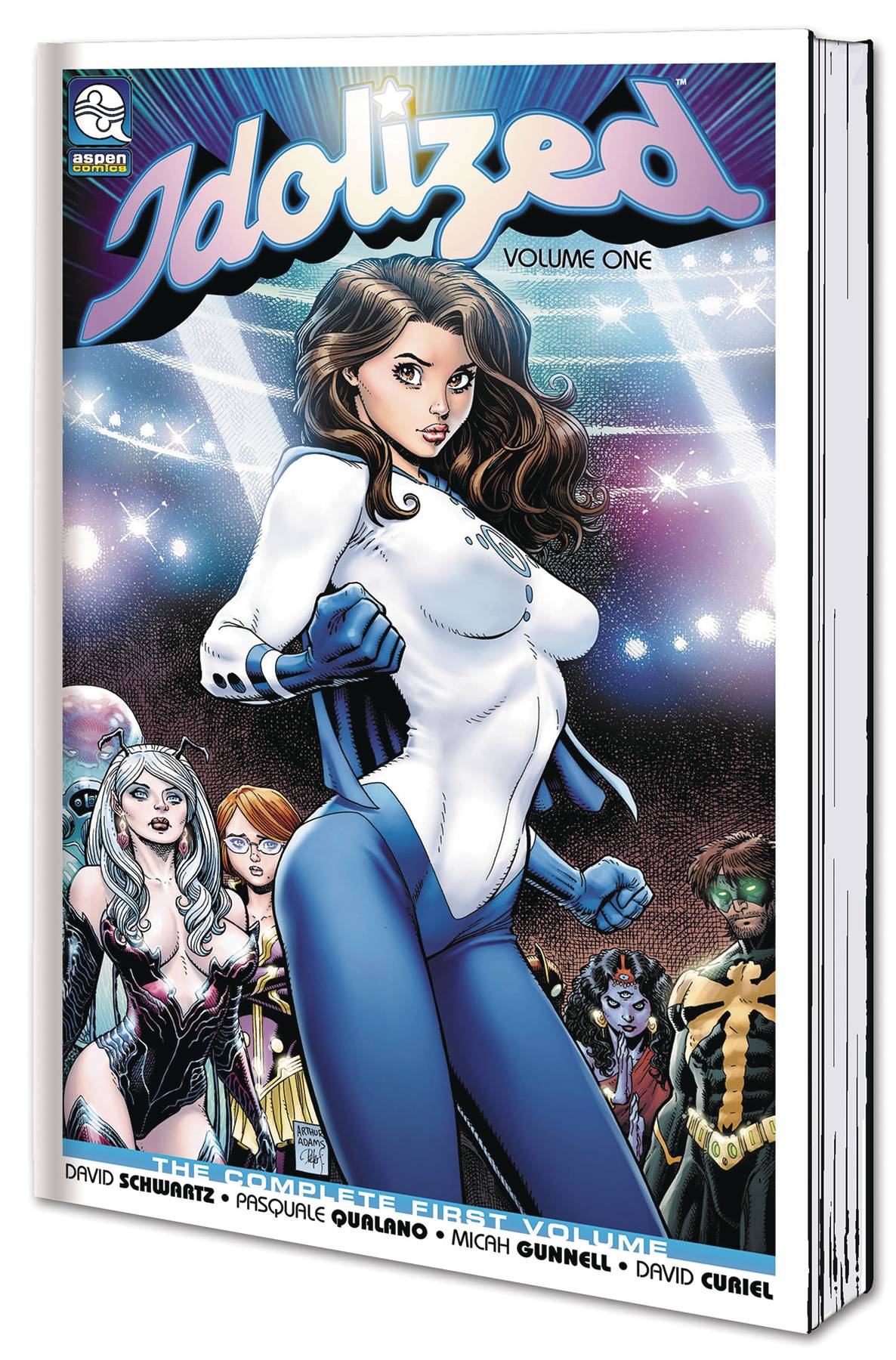 ASPEN MLT INC Graphic Novel Idolized TP Vol 01 (Direct Market) 9781941511619 JUN191482