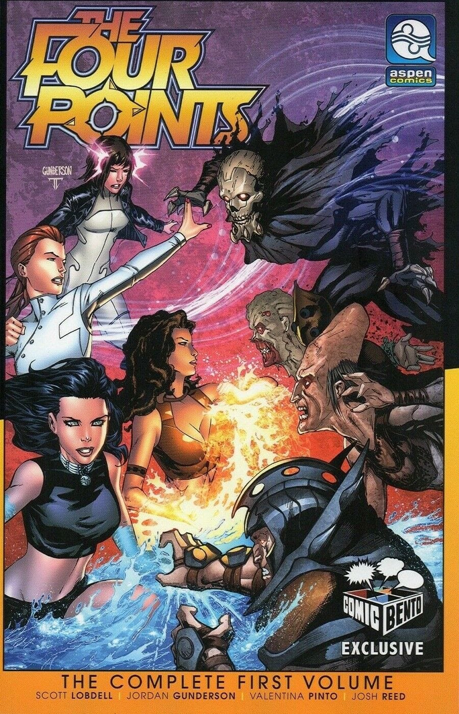 Aspen Mlt Inc Graphic Novel The Four Points Vol. 1: Horsemen Comic Bento Exclusive Variant Edition 9781941511114