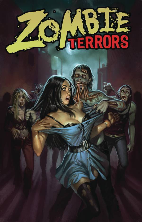 ASYLUM PRESS Graphic Novel Zombie Terrors TP Vol 01 (MR) 9781617240010 JUL221223