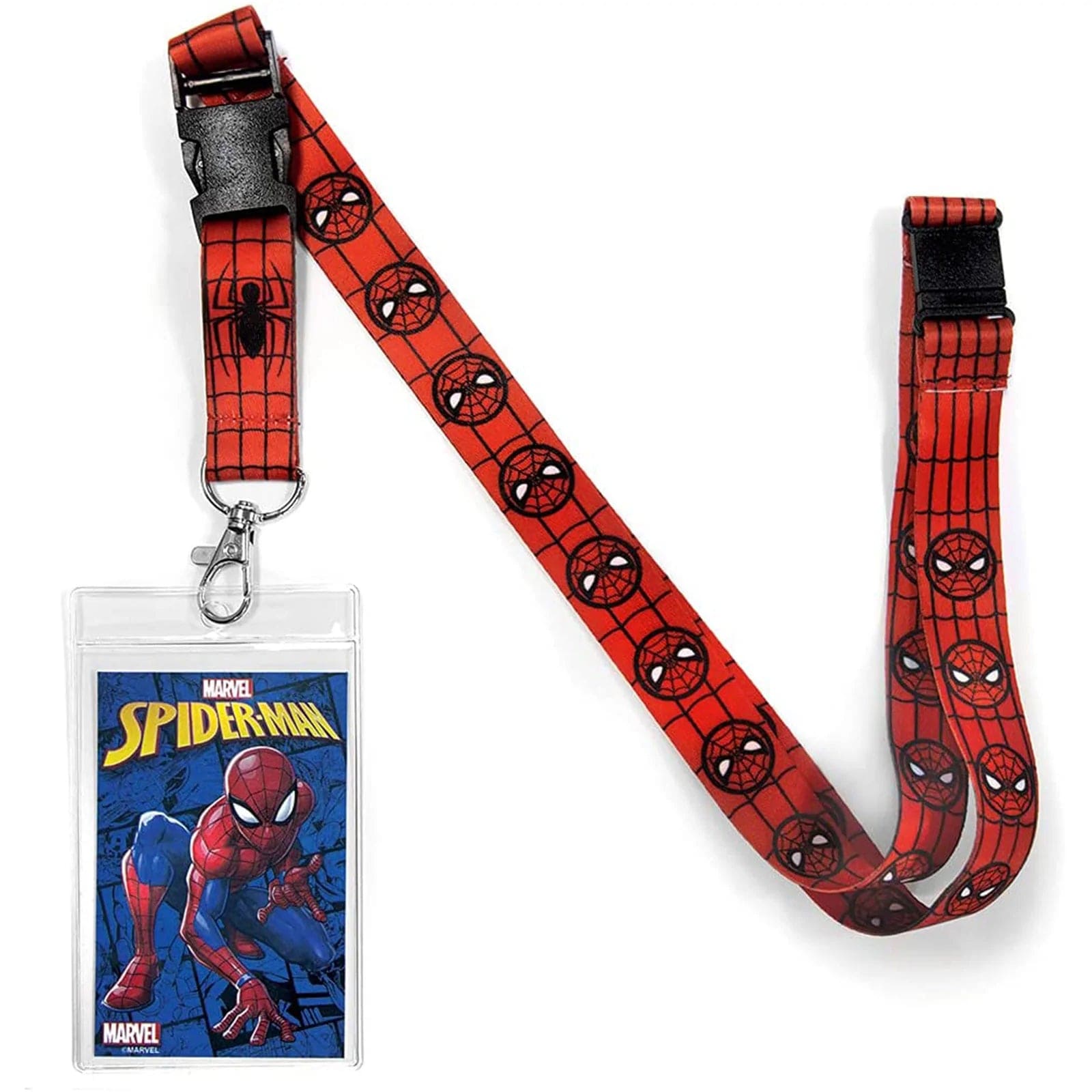 Ata-Boy Apparel Ata-Boy: Lanyard - Spider-Man Logo 008215170464