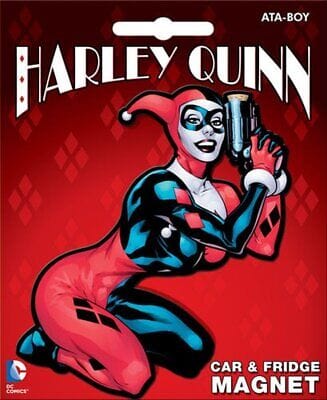 Ata-Boy: DC - Harley Quinn Car & Fridge Magnet - Third Eye