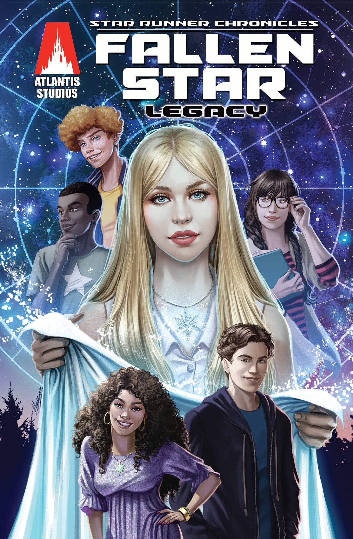 Atlantis Studios Comic Books STAR RUNNER FALLEN STAR LEGACY ONESHOT 196852279173 DEC221149