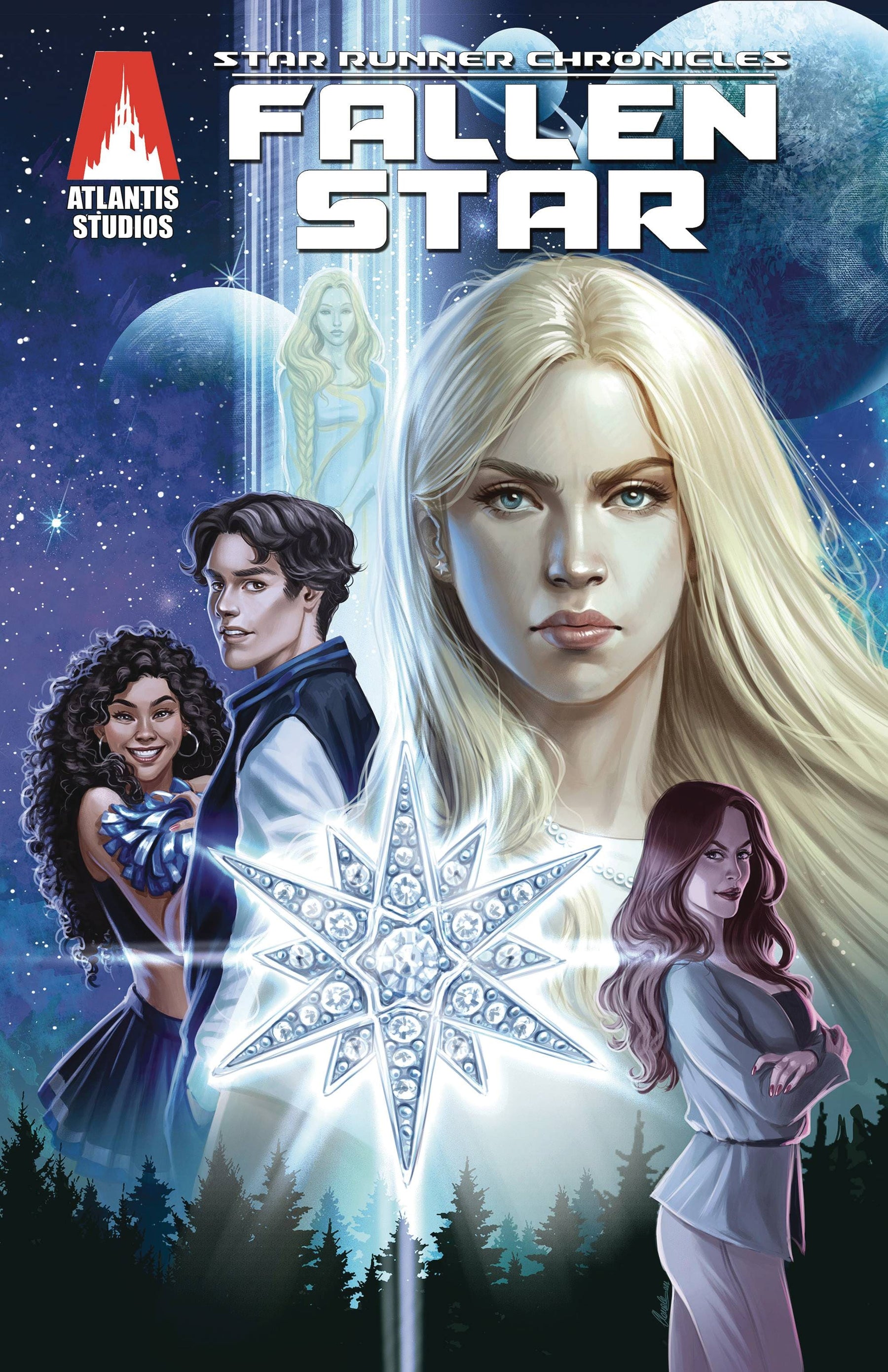 ATLANTIS STUDIOS Graphic Novel Star Runner Fallen Star TP 9780578856254 JUL221227