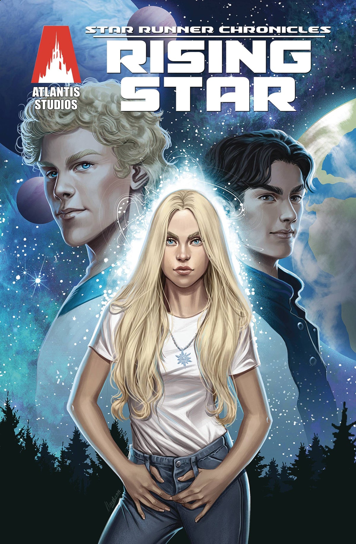 ATLANTIS STUDIOS Graphic Novel Star Runner Rising Star TP 9781792391705 NOV221299