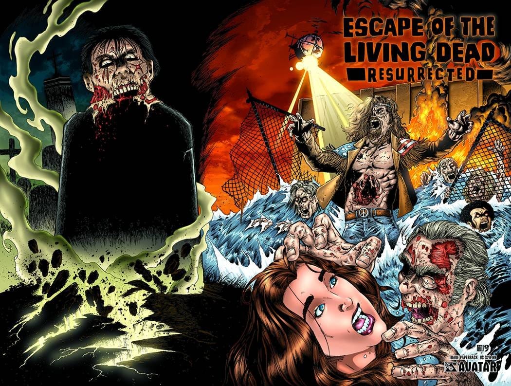 AVATAR PRESS INC Graphic Novel Escape O/T Living Dead Resurrected TP (MR) 9781592910472 SEP073420