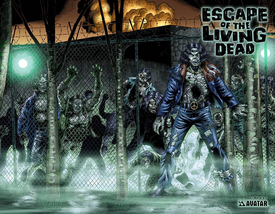 Avatar Press Inc Comic Books ESCAPE LIVING DEAD #1-5 WRAP CVR BAG SET (5CT) (MR) 82002300849001371 SEP221408